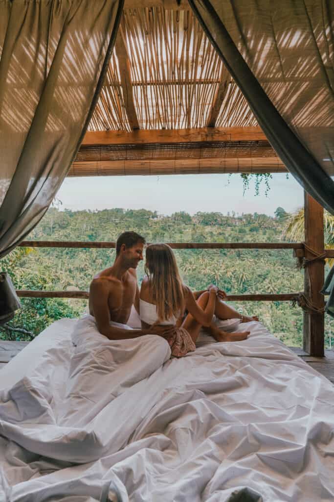 Bali Zen Hideaway Couple Bed View