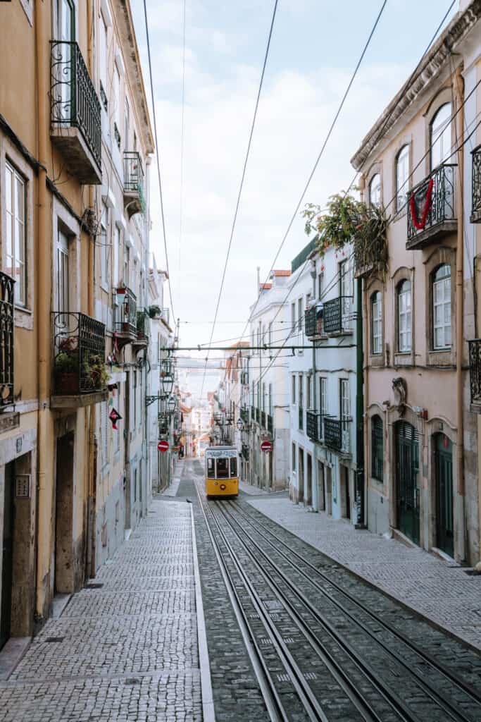 Lisbon Bairo Alto Cable Car