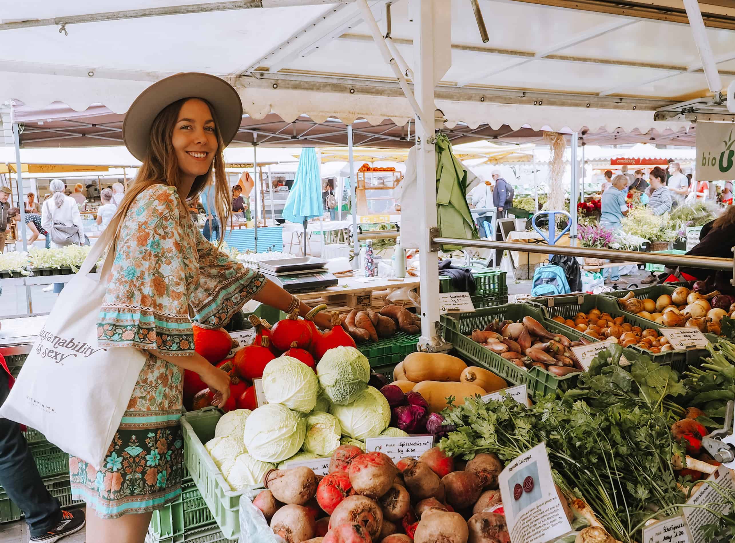 Shop Organic on the Farmers Market