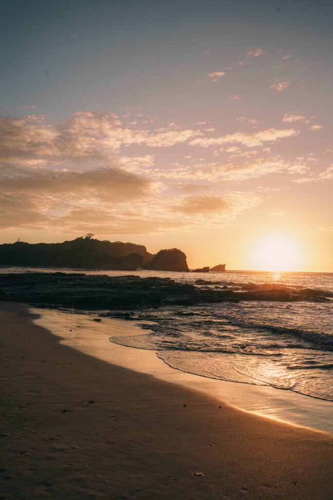 Sunset at Playa Pelada Nosara