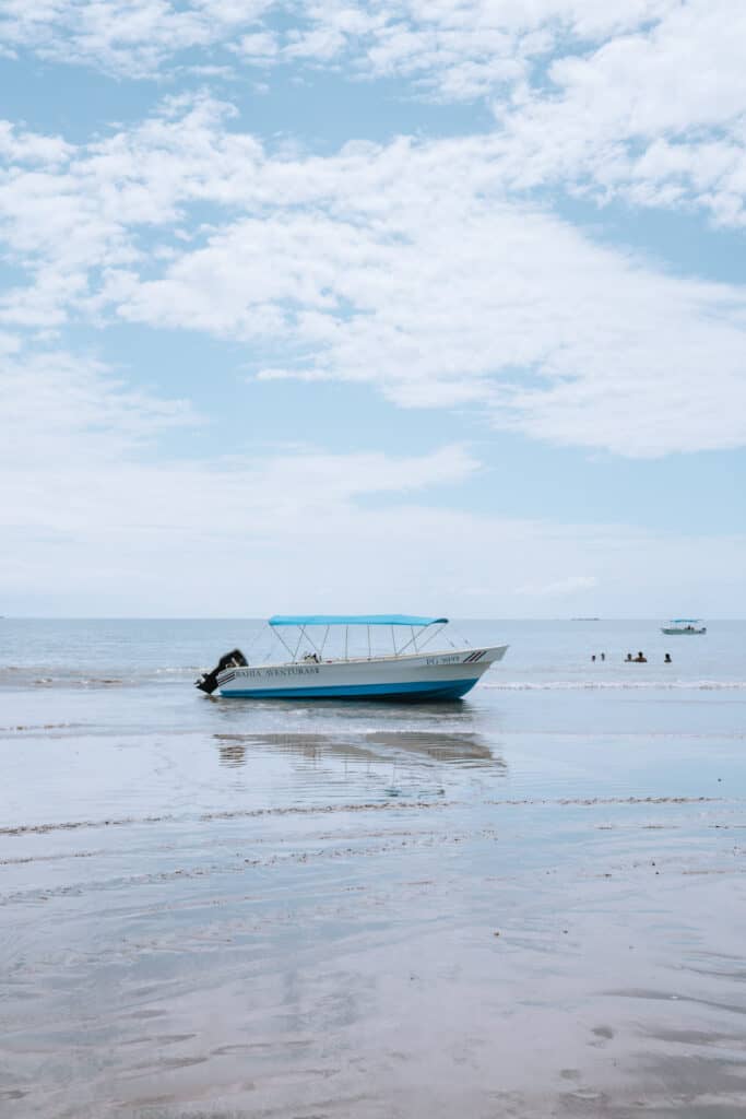 Boat Uvita Beach Marino Bellena National Park Costa Rica