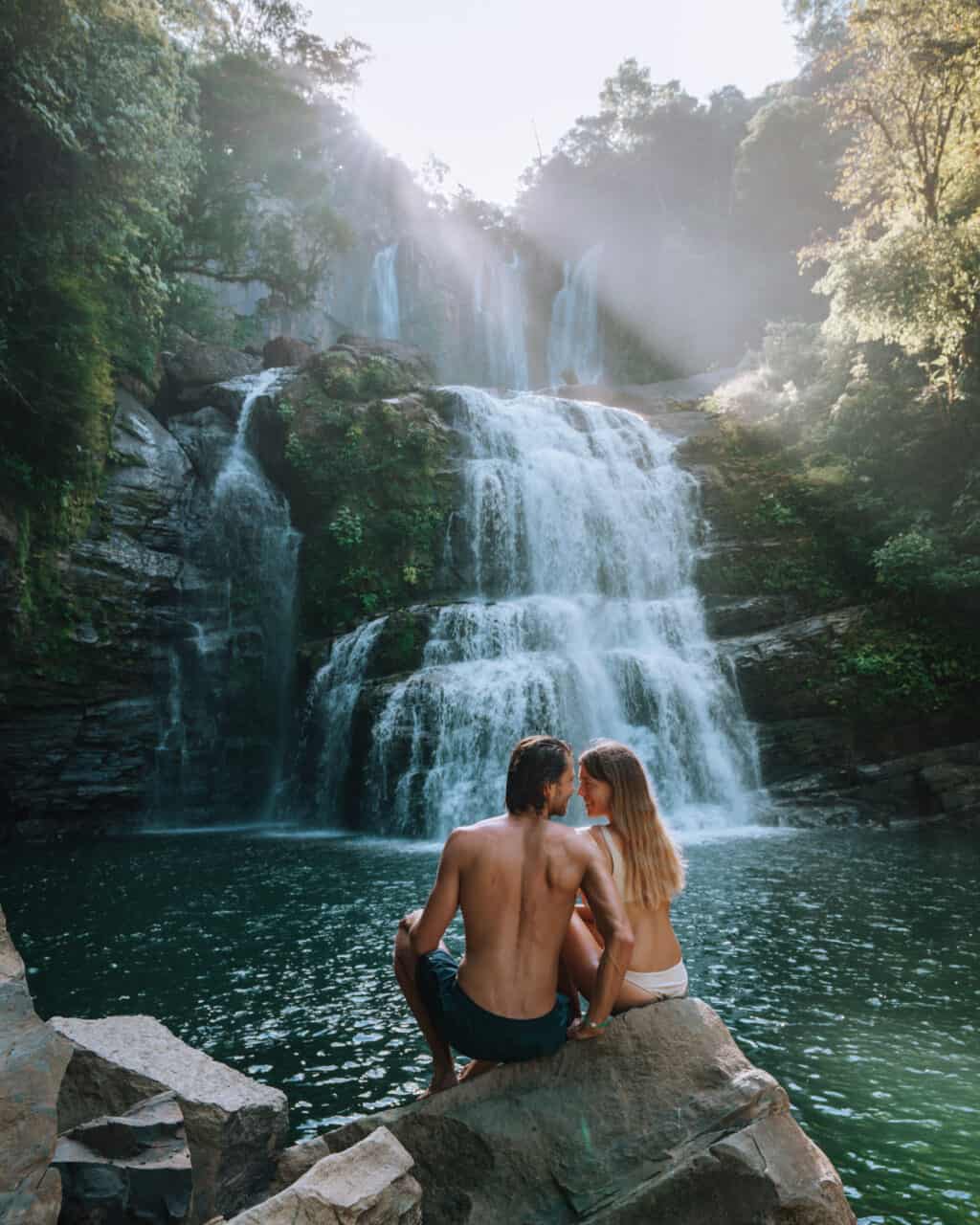 Nauyaca Waterfall best places to visit in Costa Rica