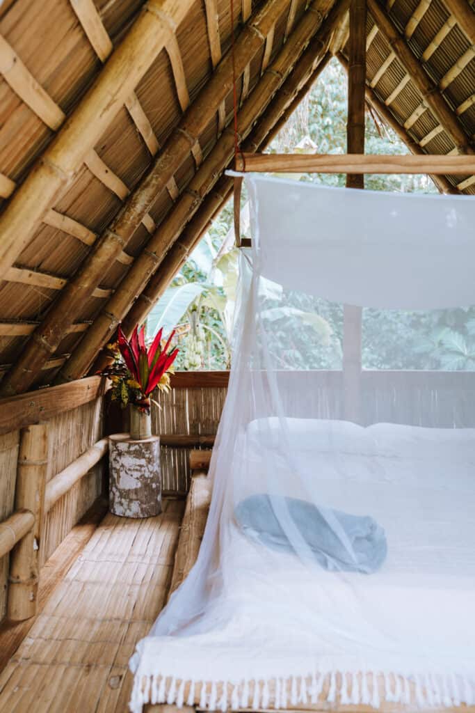 Finca Tierra Permaculture Design Course Huts from the inside