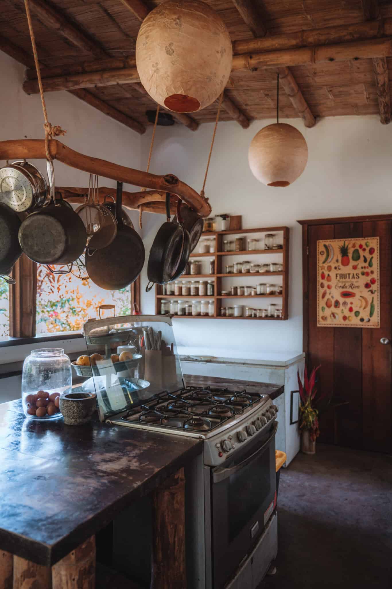 Finca Tierra Permaculture Design Course kitchen interior