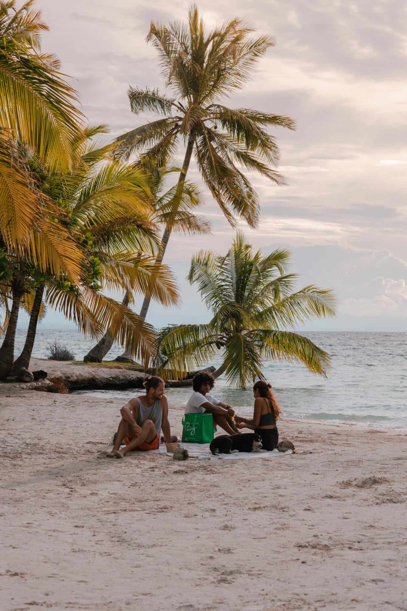 San Blas Islands Picnic Beach Sunset