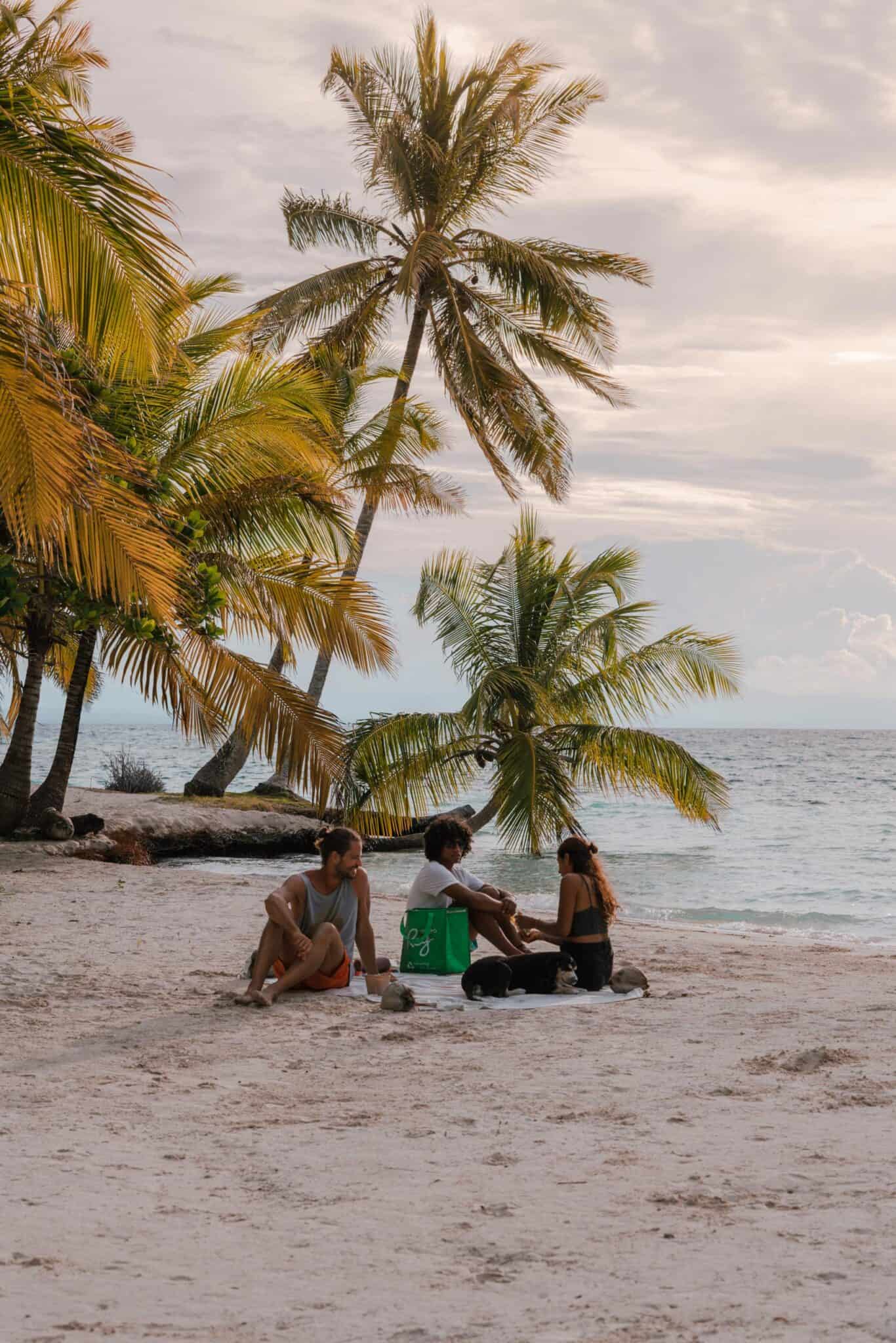 San Blas Islands Picnic Beach Sunset