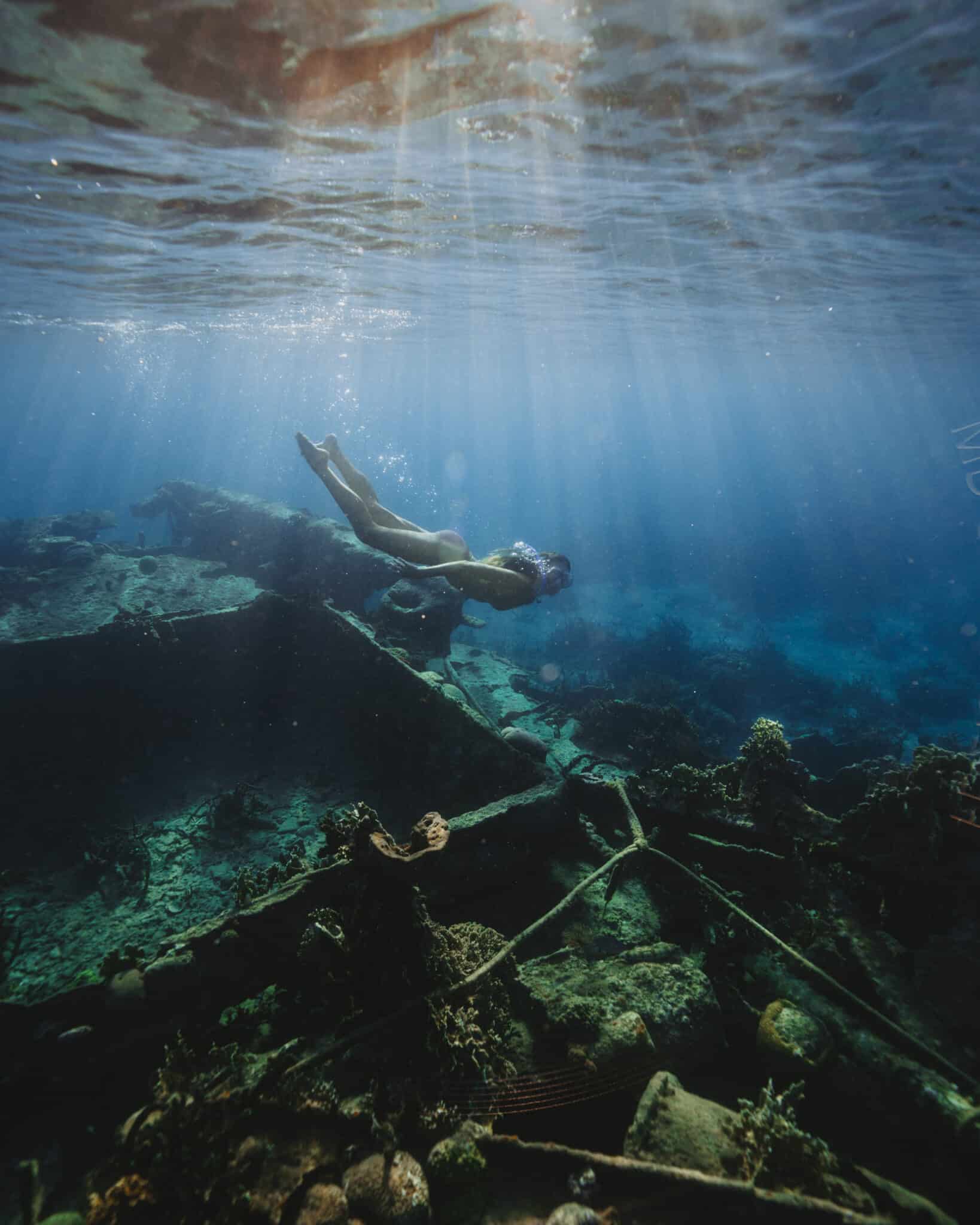 San Blas Islands Snorkeling Shipwreck