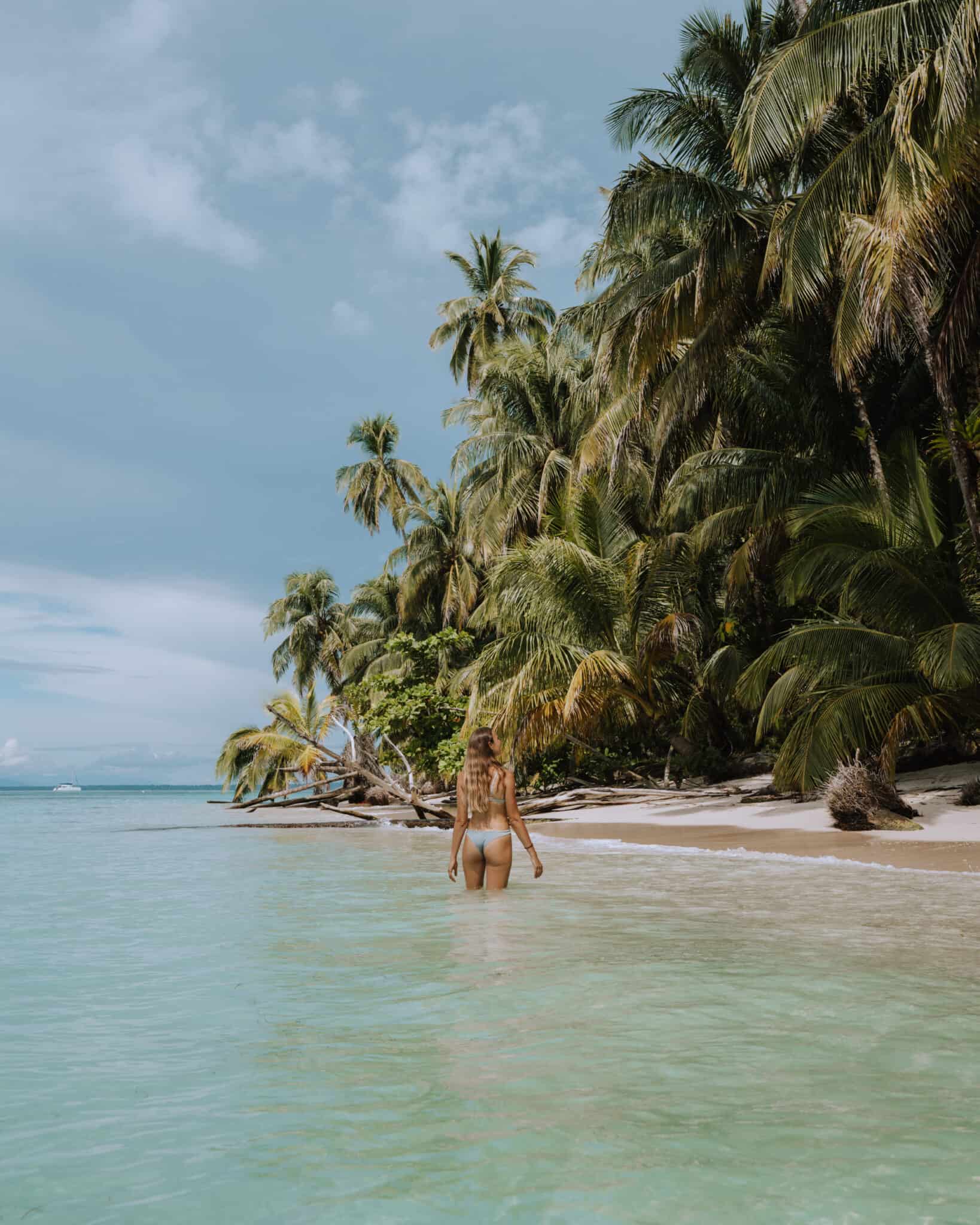 Zapatilla Island Bocas del Toro Beach Woman