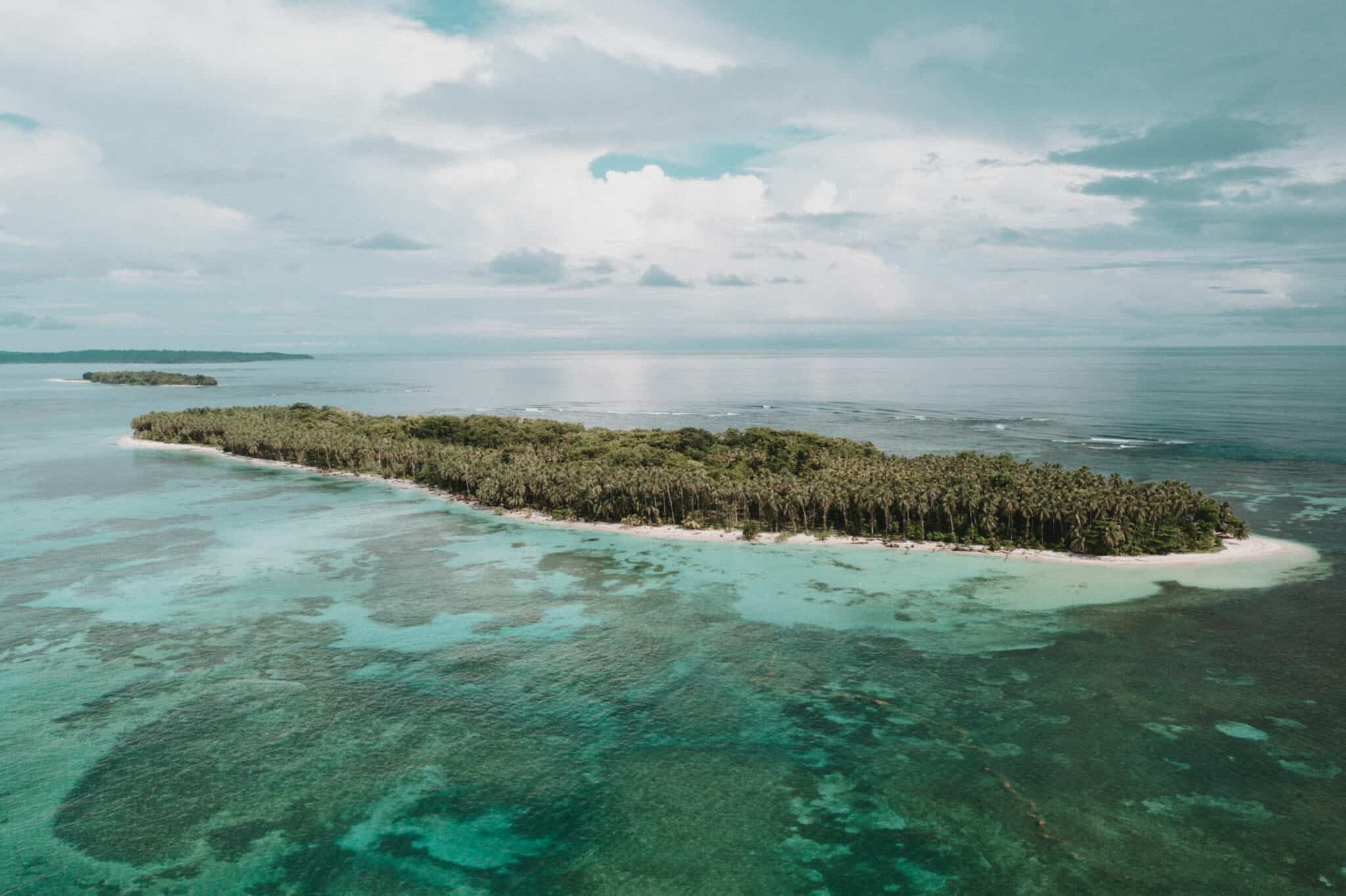 Zapatilla Island Bocas del Toro Panama Drone