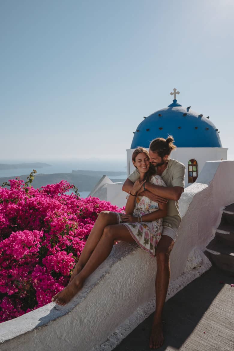 Couple Santorini