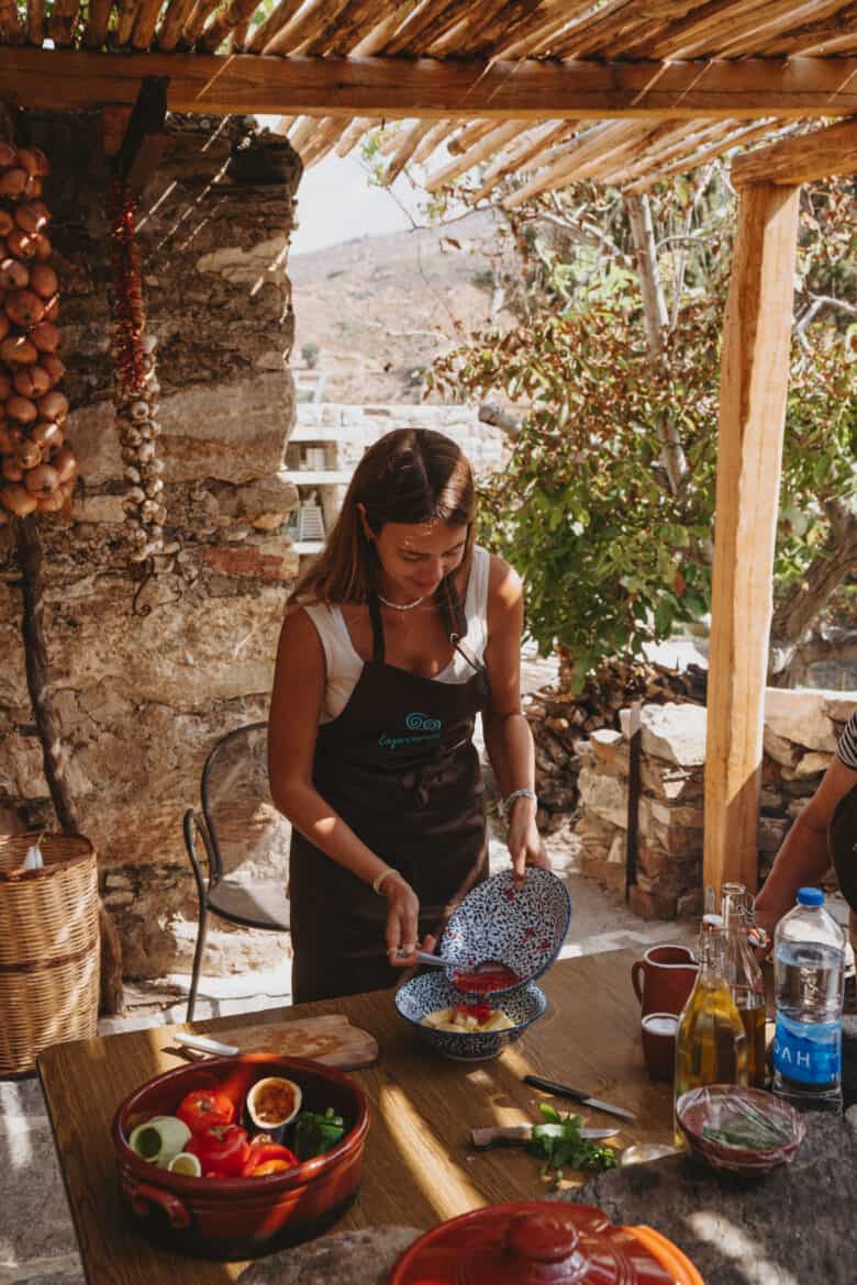 Naxian Experiences Woodfire Cooking Class