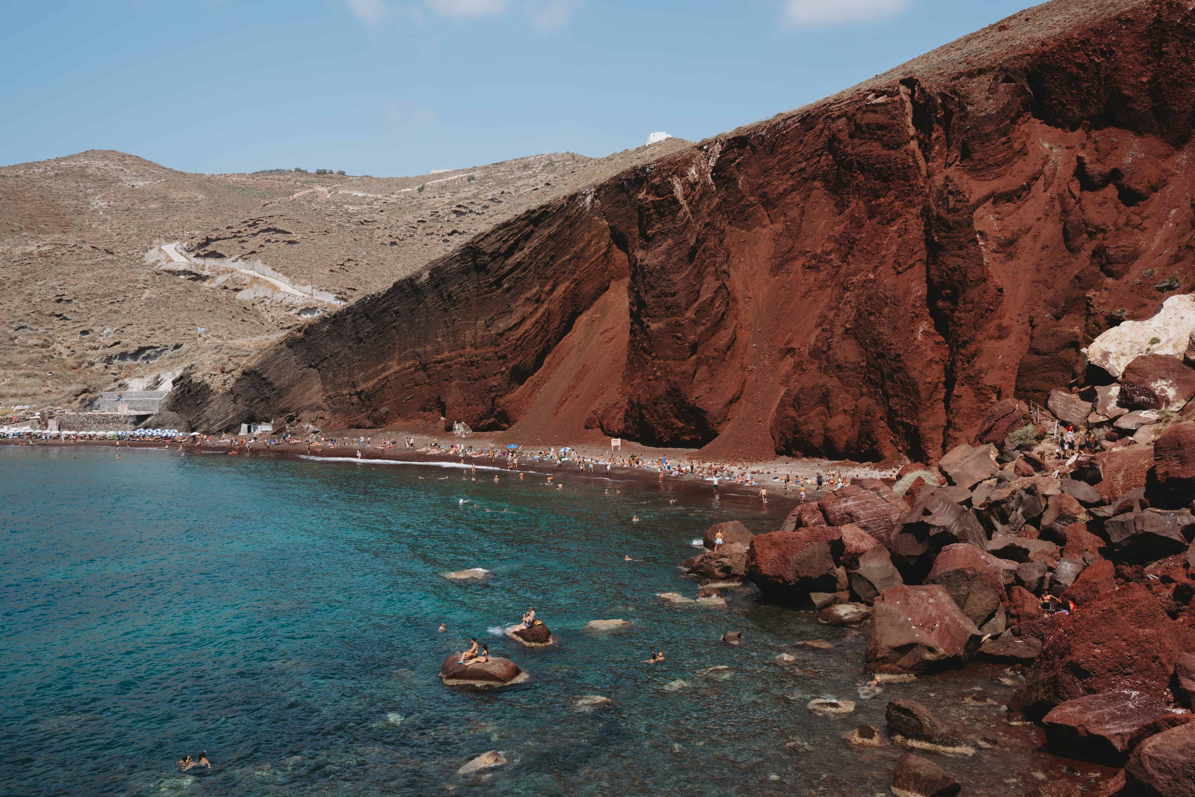 Red Beach Santorini