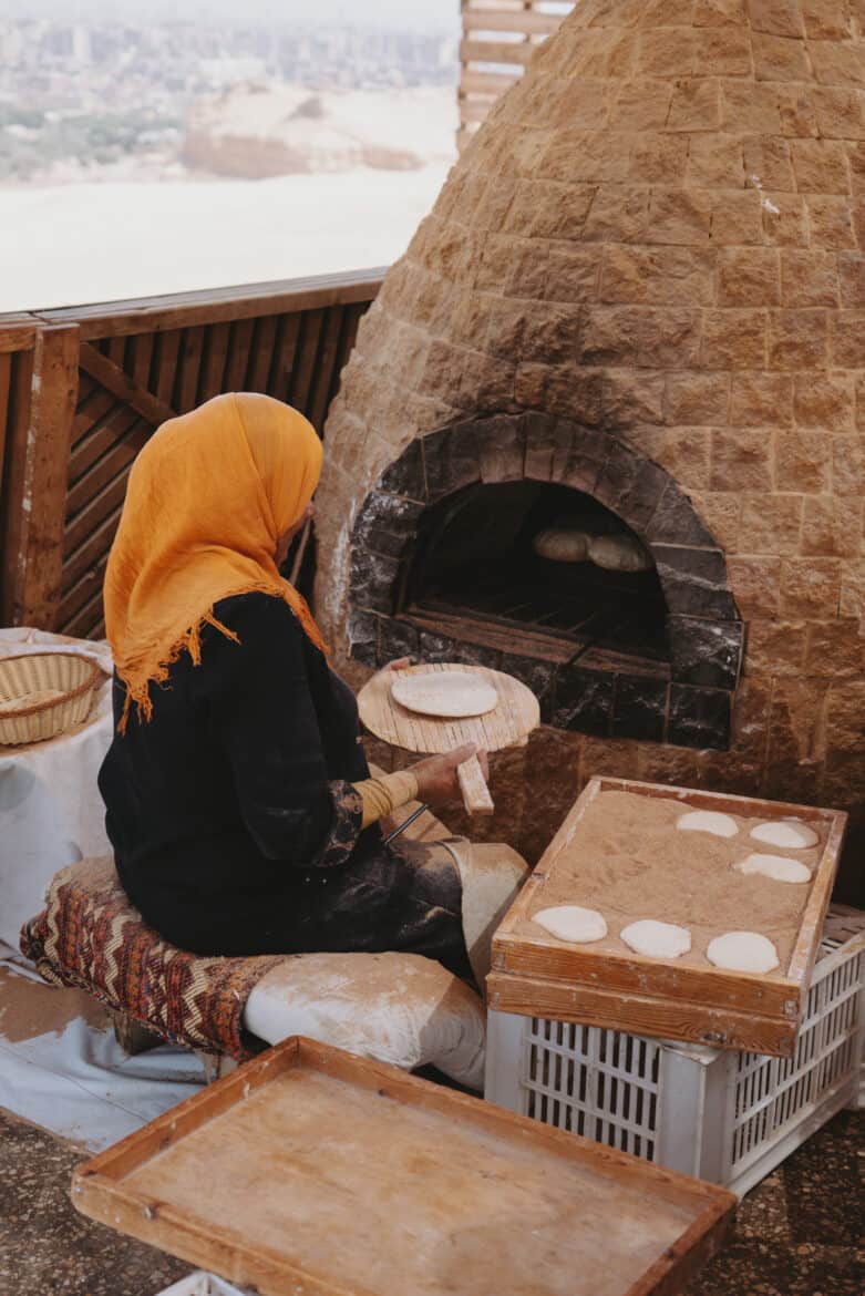 Traditional Egyptian Bread
