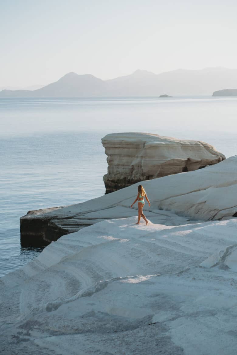 Sarakiniko Milos Greece