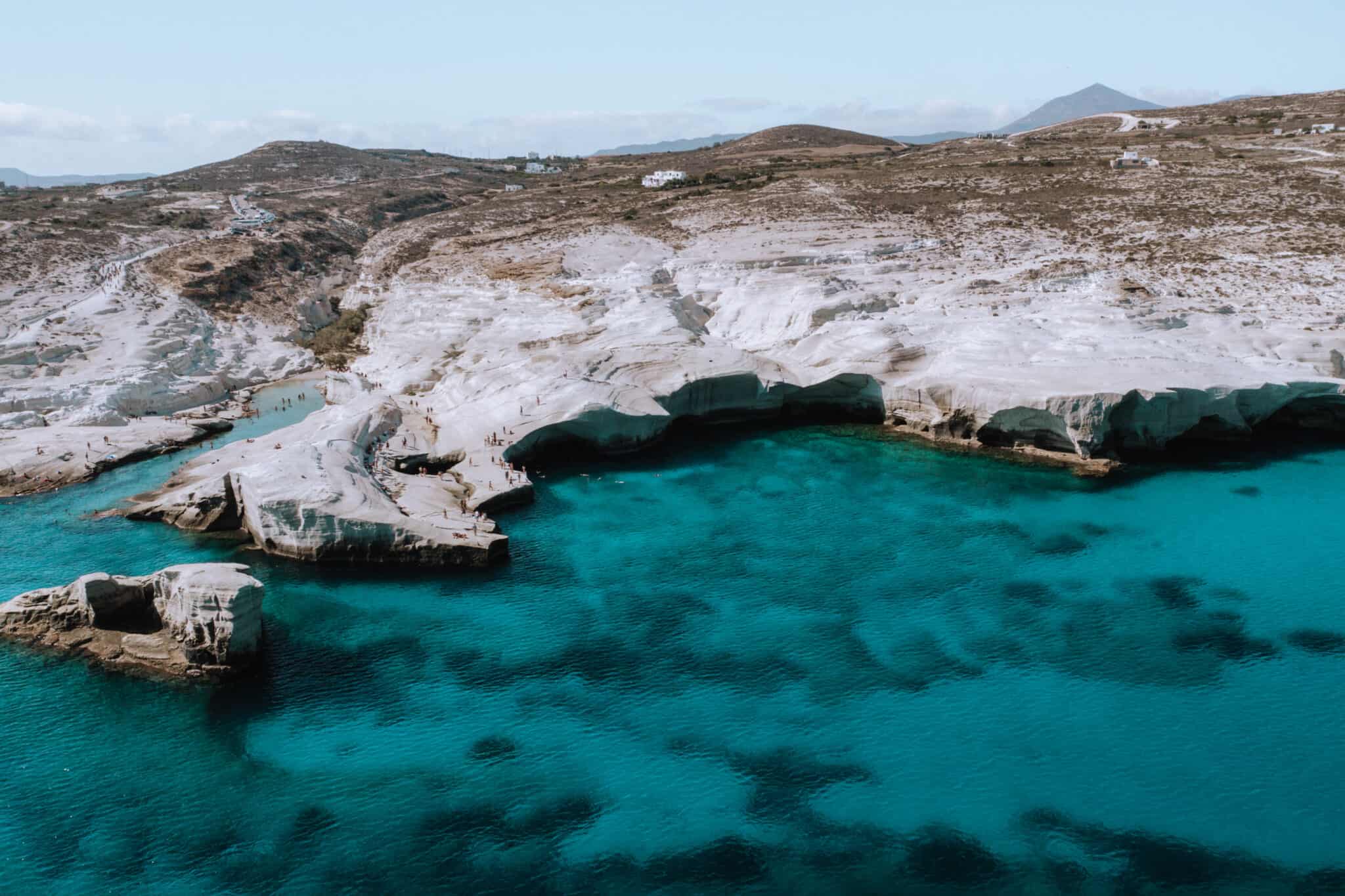 Sarakiniko Milos Greece