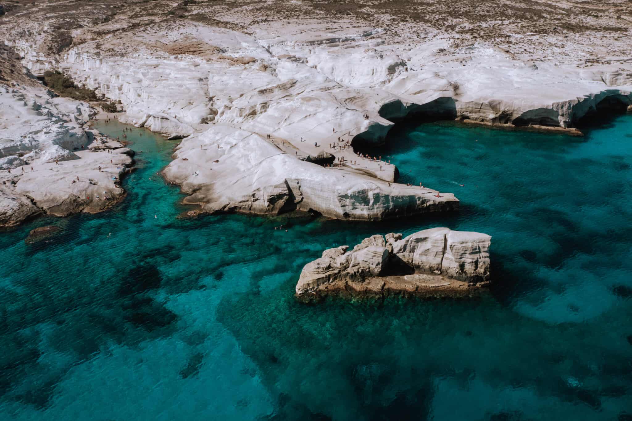 Sarakiniko Milos Greece