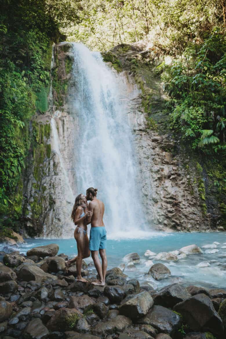 Blue Falls Costa Rica