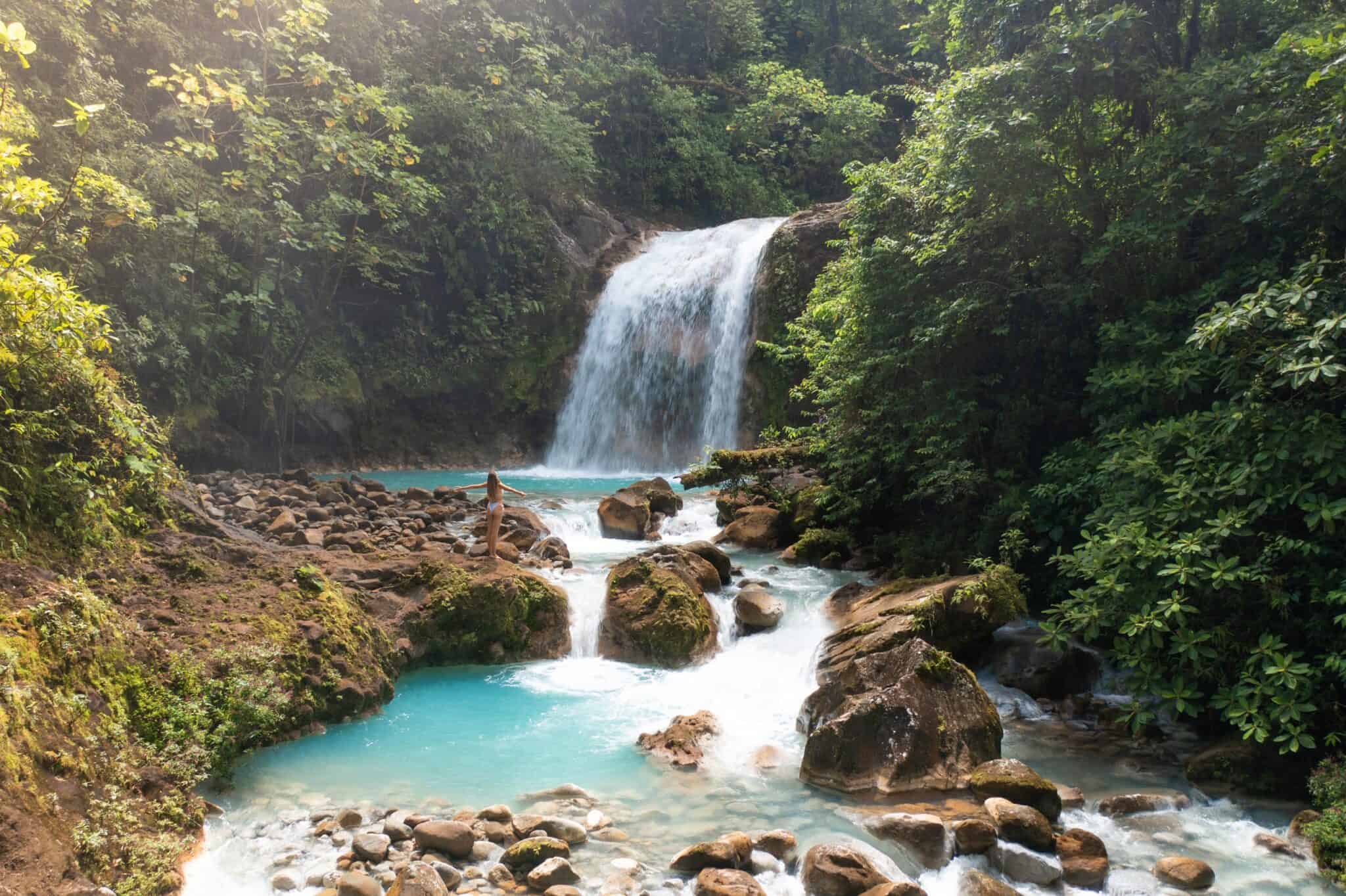 Blue Falls Costa Rica